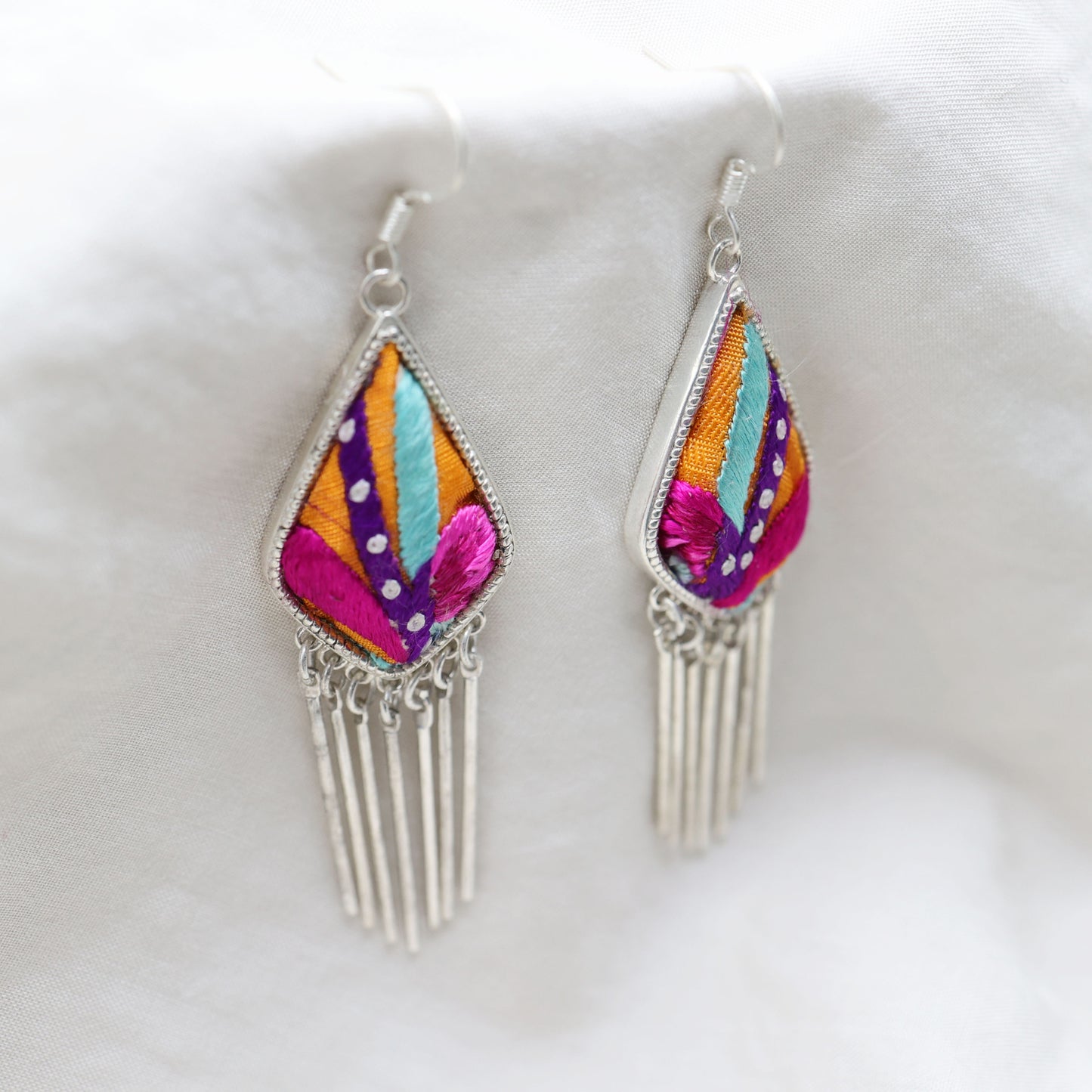 Embroidery Earrings