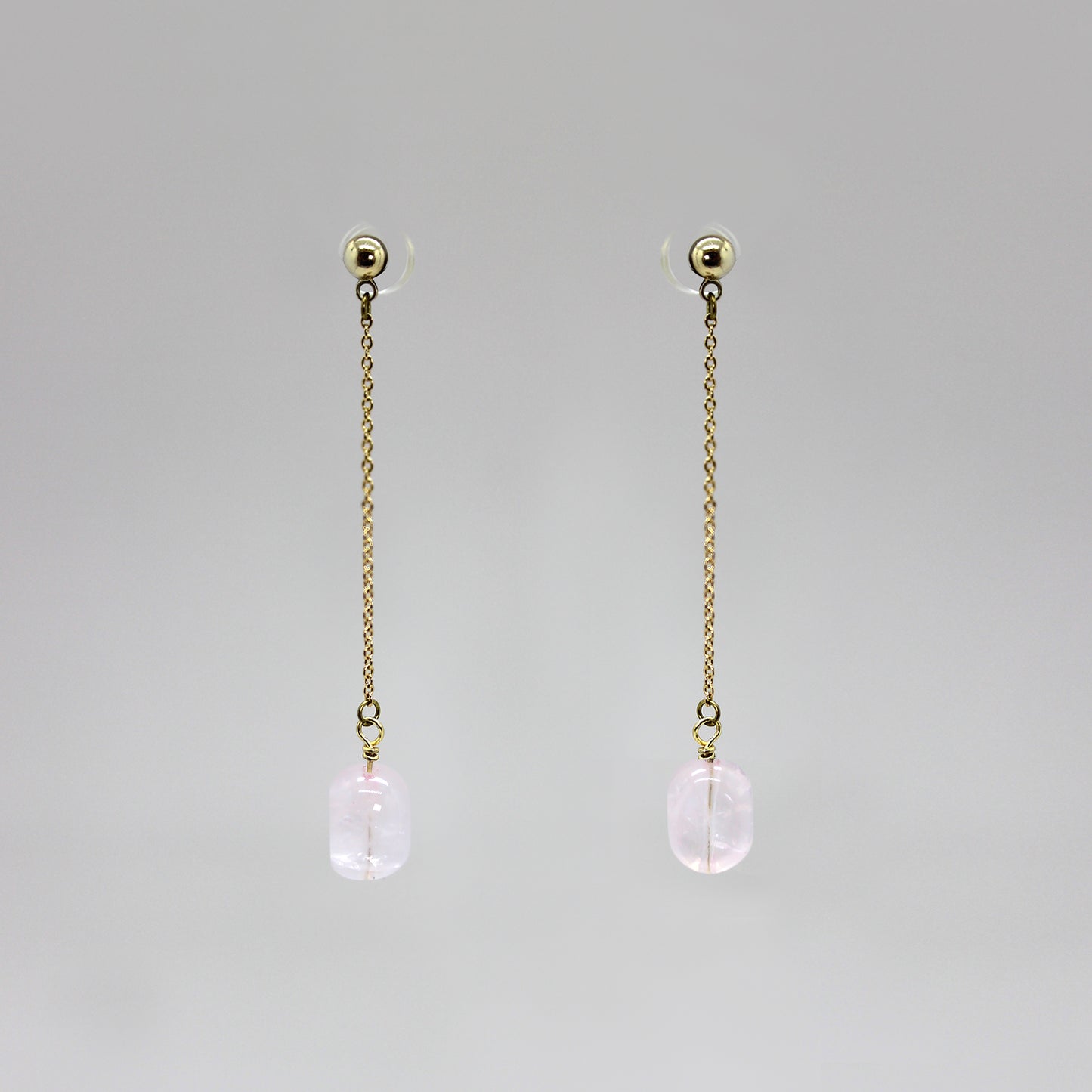 Rose Quartz Earrings