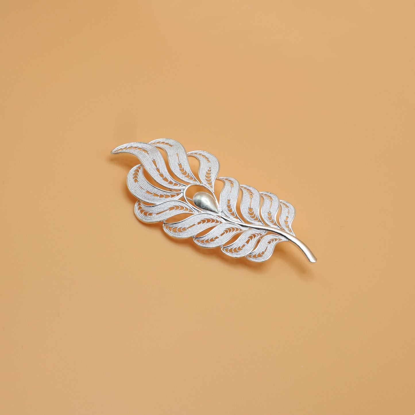 Feather Brooch