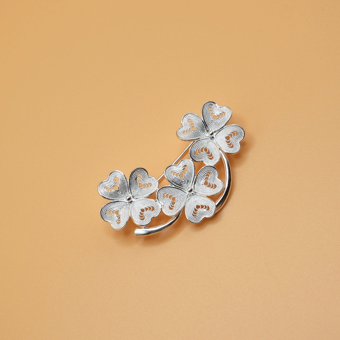 Clover Brooch