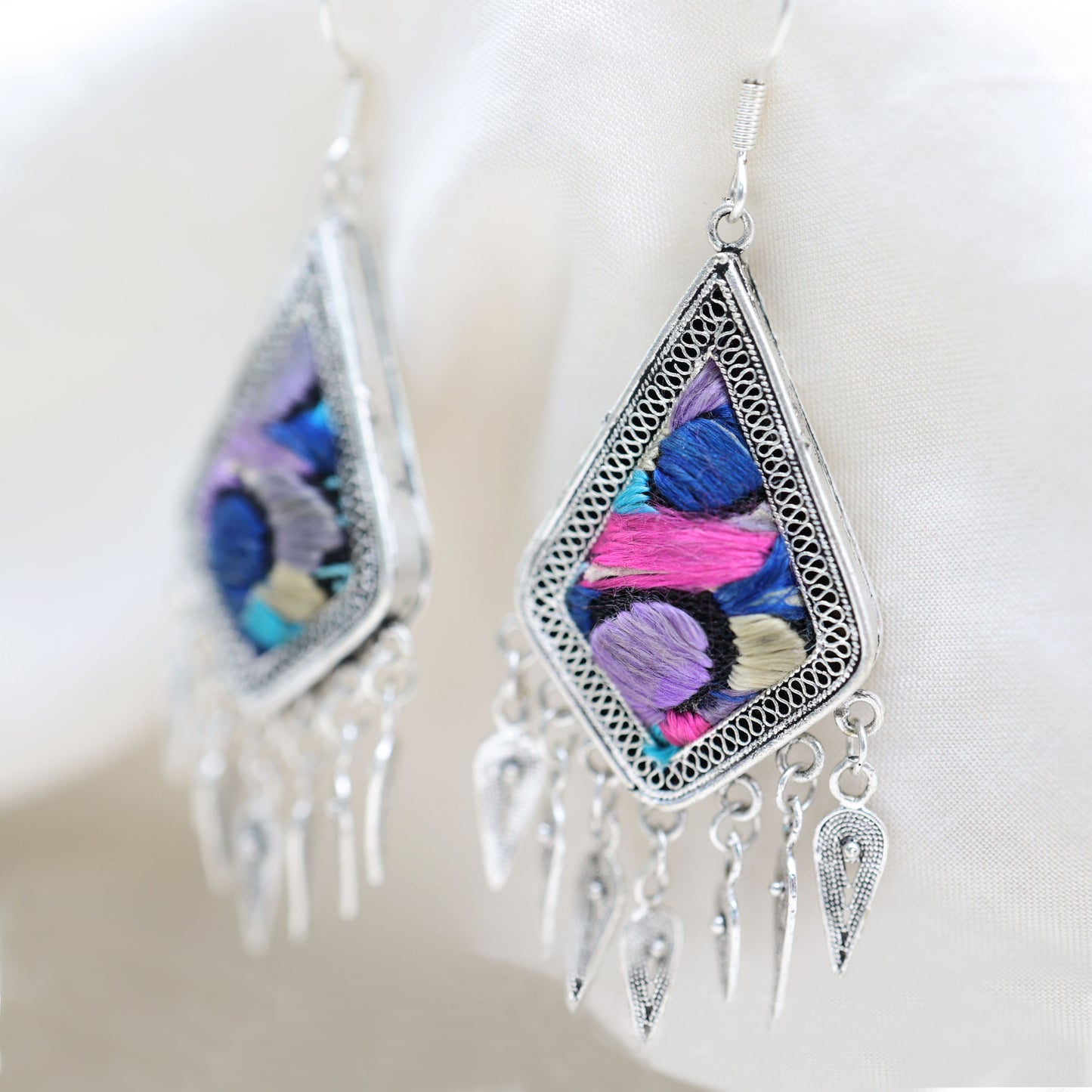 Embroidery Earrings