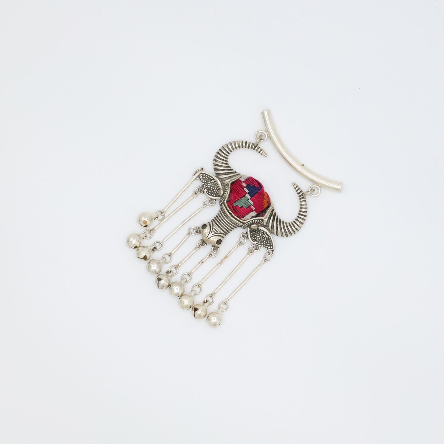 Embroidery Water Buffalo Pendant