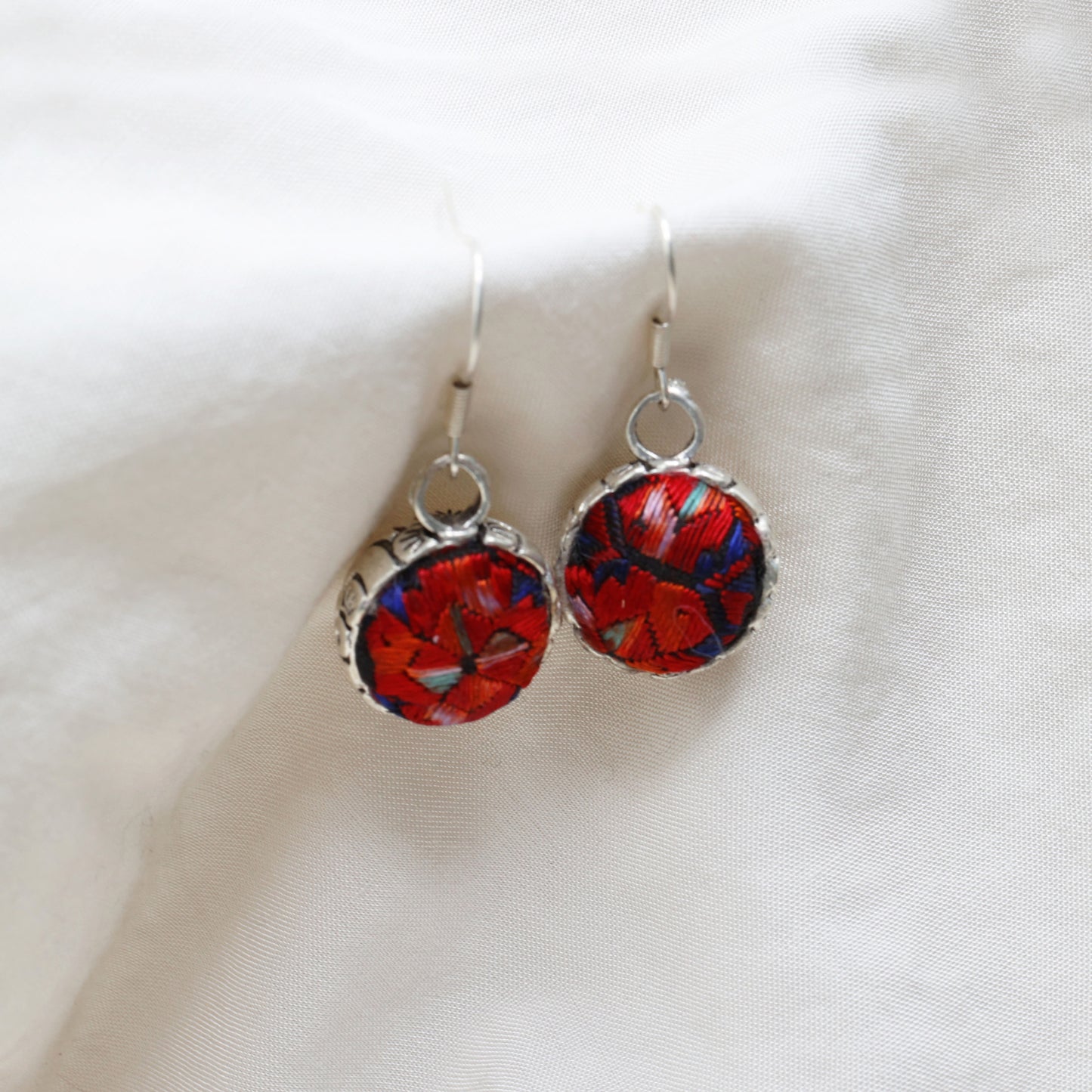 Embroidery Earrings